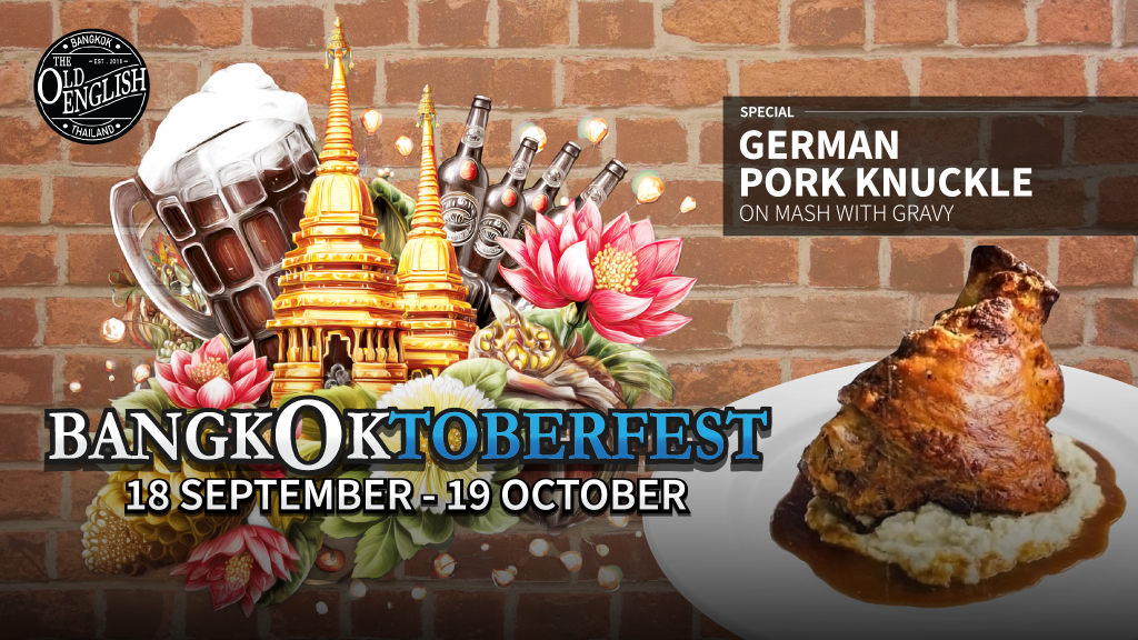 Bangkoktoberfest 2025 menu
