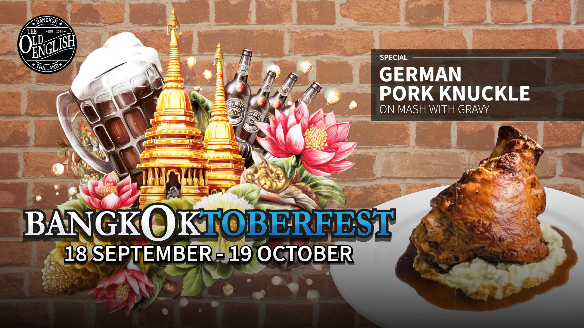 Bangkoktoberfest 2025 menu